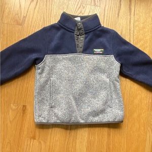 Kids LL Bean Quarter Snap Pullover